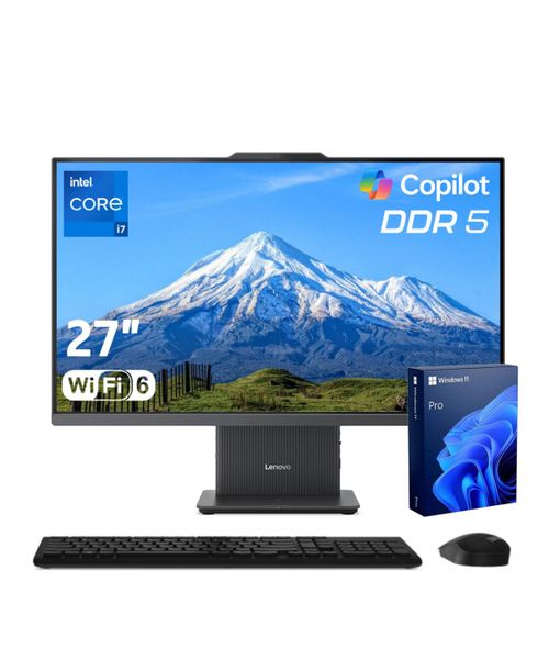 IdeaCentre All-in-One Intel Core i7 16GB Ram Intel Uhd Graphics 1TB Ssd Storage Windows 11 Pro 100Hz - Grey