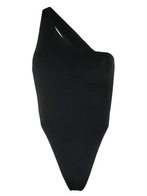 One-shoulder swimsuit - Black