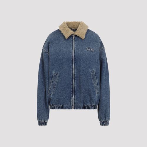 Cotton Bomber Blouson Jacket