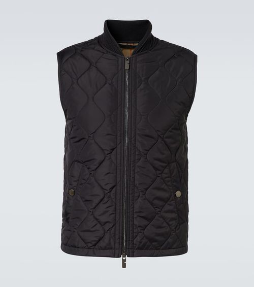 Quilted vest