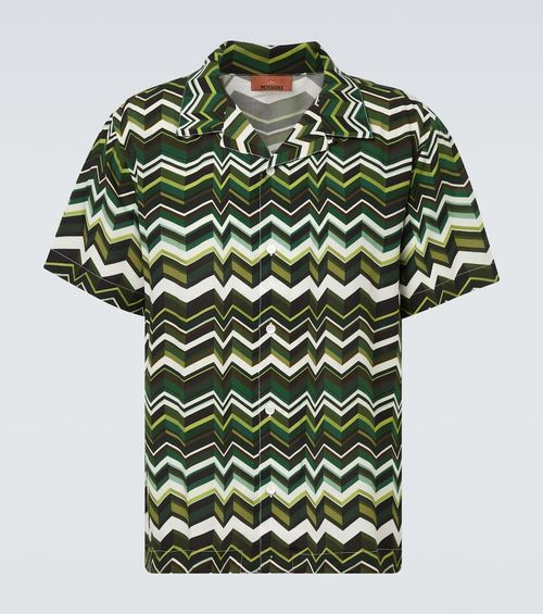 Zig Zag bowling shirt