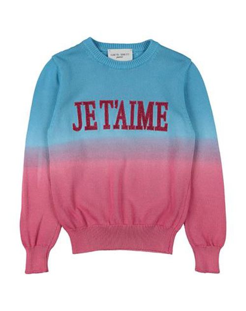 Kid Girl Sweater Sky blue Size 12 Cotton