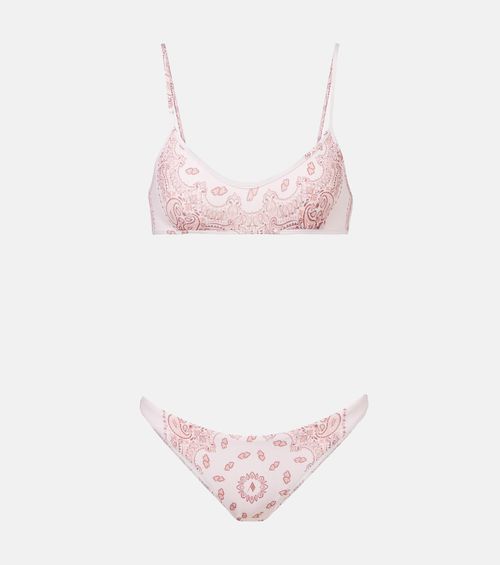 Bandana mid-rise bikini