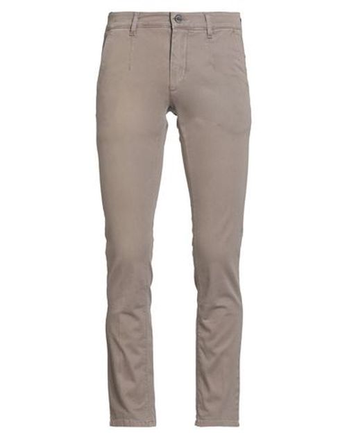 Man Pants Taupe Size 29 Cotton, Elastane