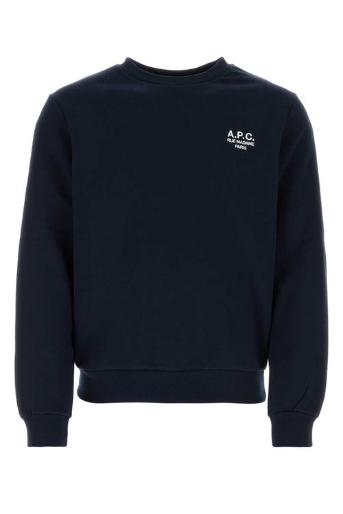 Midnight Blue Cotton Sweatshirt