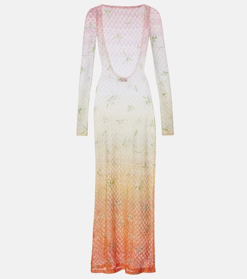 Lamé beach dress