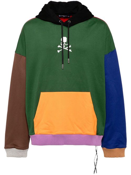 Embroidered logo hoodie - Green