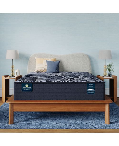 "Perfect Sleeper X Knox Plush 13.75"" Quilted Hybrid Mattress - Queen"