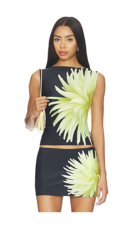 1XBLUE Tank Top in Yellow. - S also in XS, M