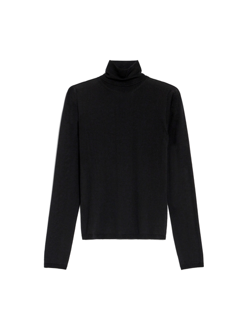 Black High-neck Sweater