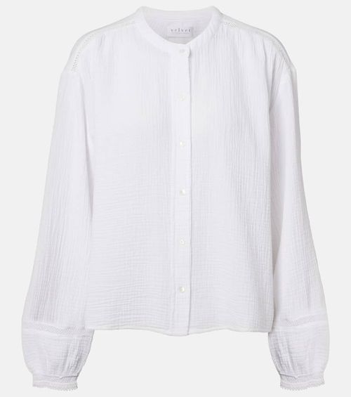 Taria cotton muslin shirt