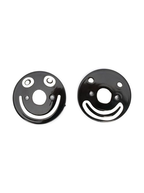 10 CORSO COMO Smile sneaker patches - Black