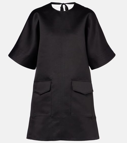Open-back minidress