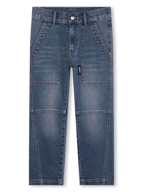 Logo-tag jeans - Blue