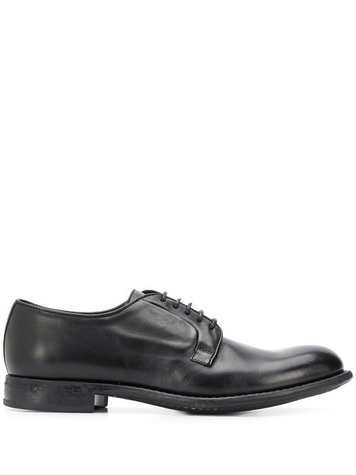 Polished lace-up shoes - Black