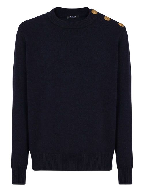 Balmain knitted jumper - Blue