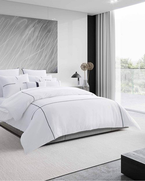Zig Zag T230 Sateen Duvet Cover Set