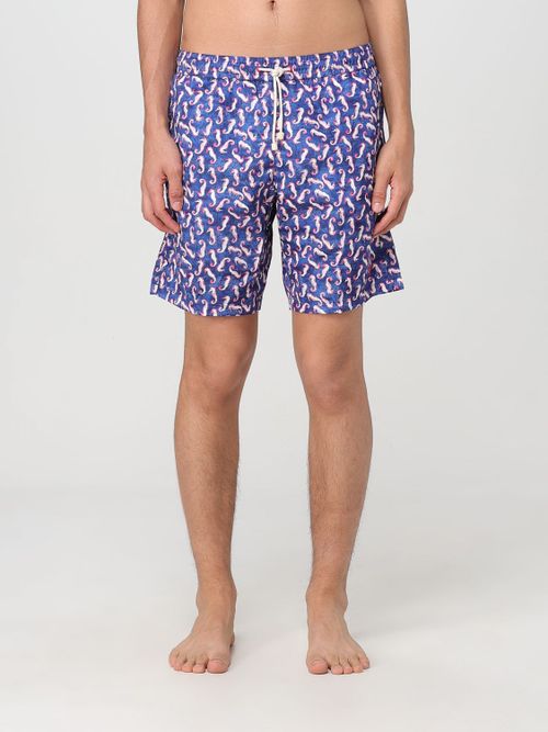Swimsuit Men color Navy