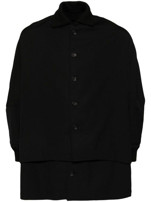 Single-breasted coat - Black