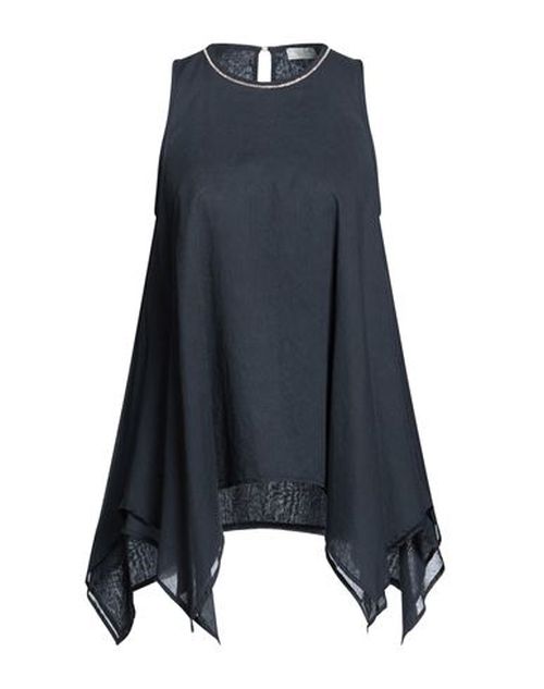 Woman Top Midnight blue Size 6 Cotton
