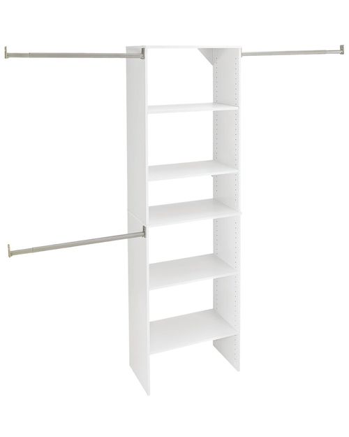 ClosetMaid Suitesymphony Starter Closet 25-Inch Wide Tower Kit