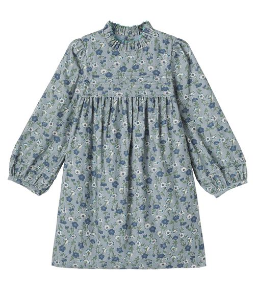 Topaz floral cotton dress