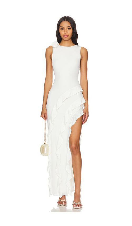 AFRM KLEID AIRESS in White. Größe XXS. Also in 1X, 2X, 3X, L, M, S, XL