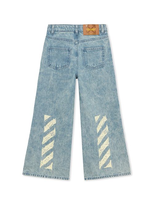 Diag Sketch Denim Pant
