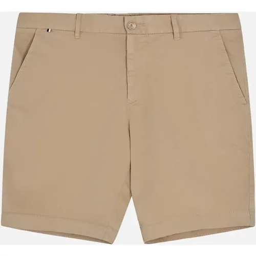 Hugo Boss Men's H SLICE SHORTS - Cream - Size: 48