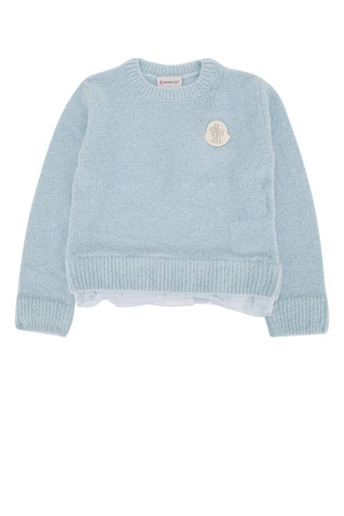 Neck Sweater — Blue