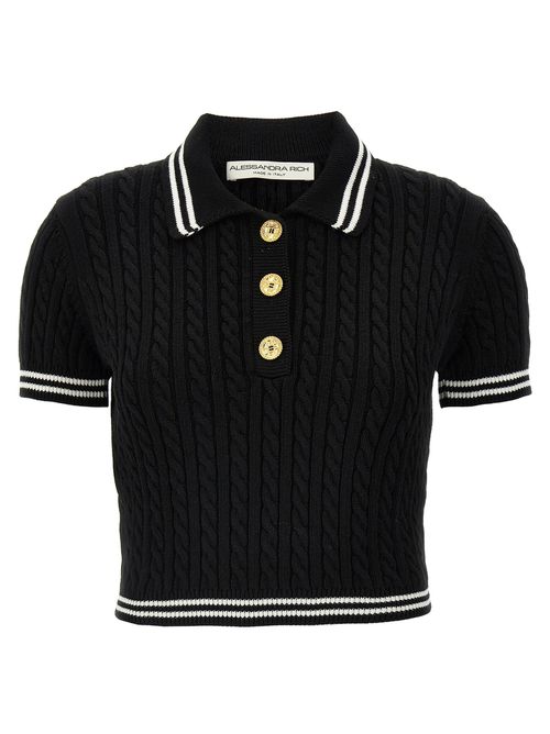 Braided Shirt Polo