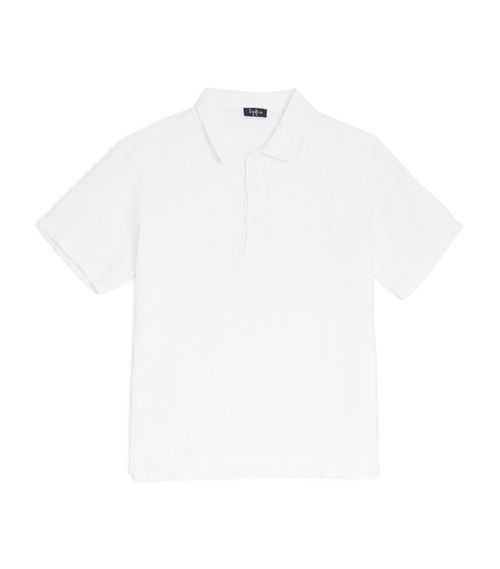 IL GUFO Linen Polo Shirt (3-12 Years)