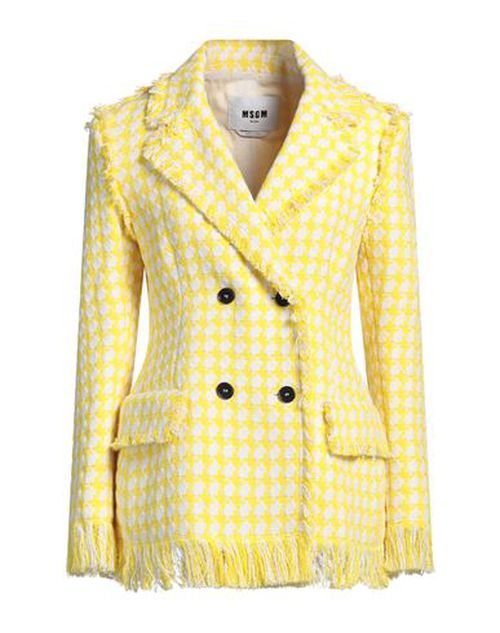 Woman Blazer Yellow