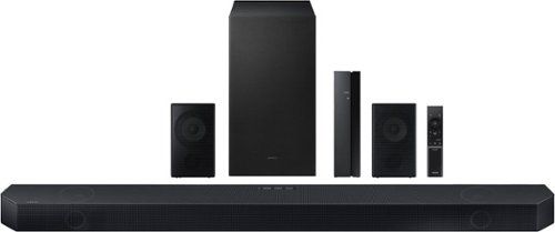 Samsung Q series 5.1.2ch Wireless Dolby Atmos Soundbar w/ Q Symphony - Titan Black