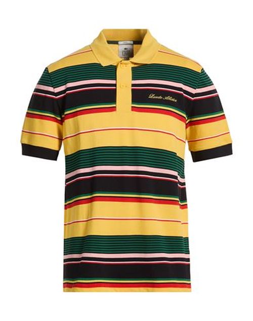 Lacoste L!ve Man Polo shirt Yellow Size L Cotton