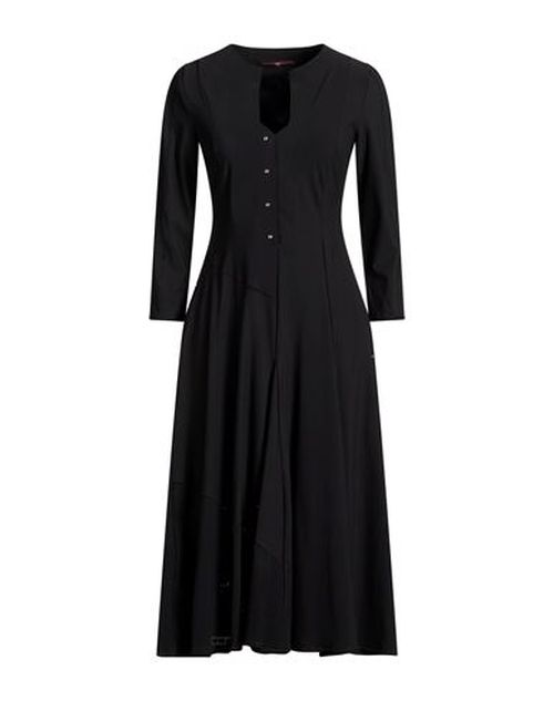 Exhibit Woman Midi dress Black Size 4 Polyamide, Elastane
