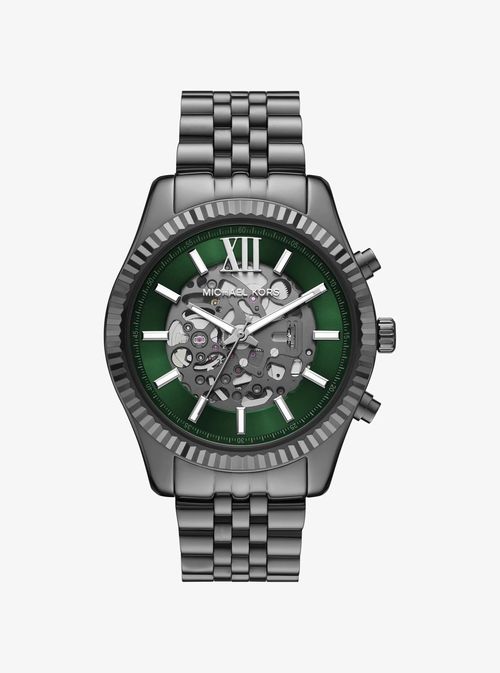 Oversized Lexington Gunmetal Watch
