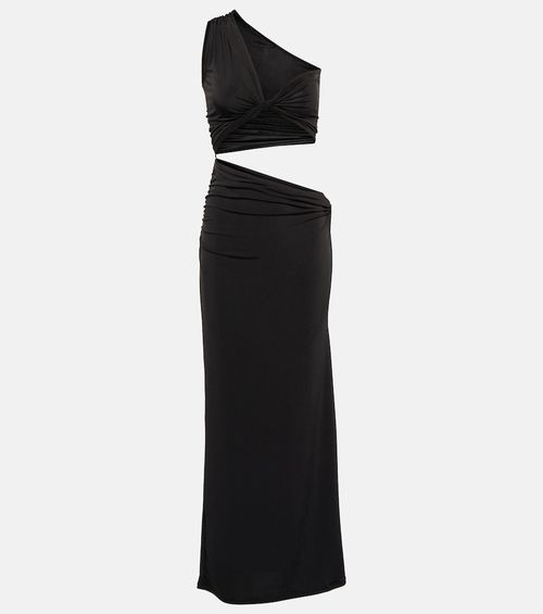 Yana one-shoulder cutout maxi dress