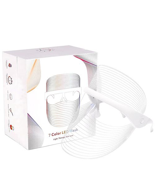 Unisex LumiMask 7 Color Radiance Portable Multi-Function LED Facial Beauty Mask