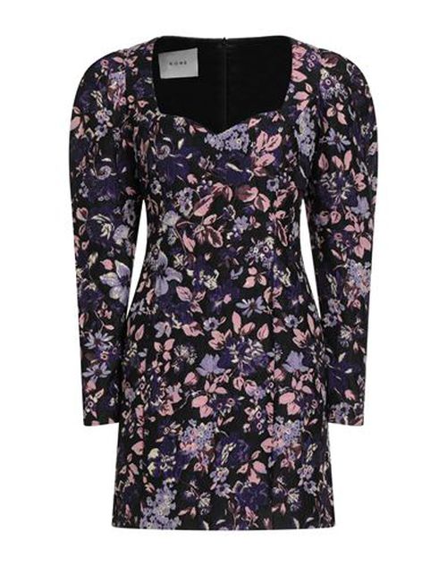 Róhe Woman Mini dress Black Size 8 Polyester, Polyamide, Metal
