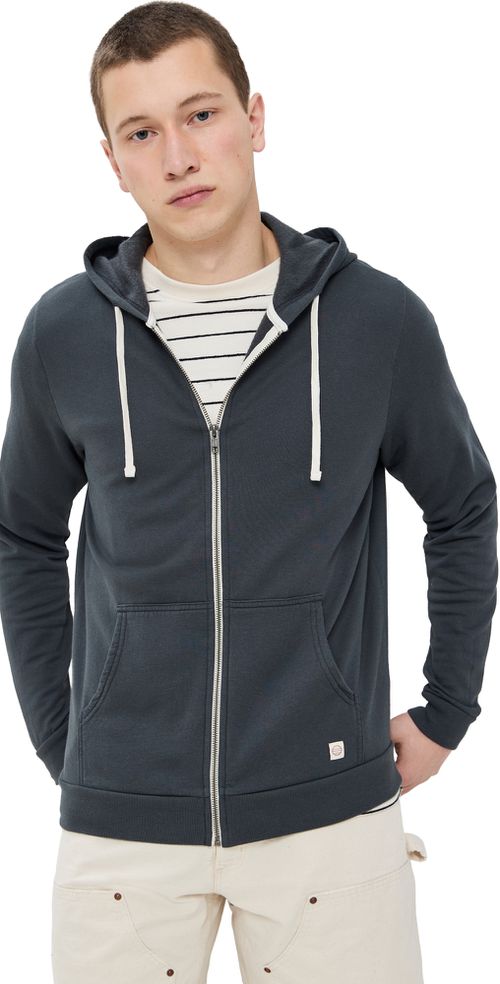 Afternoon Full Zip Hoodie Asphalt Grey