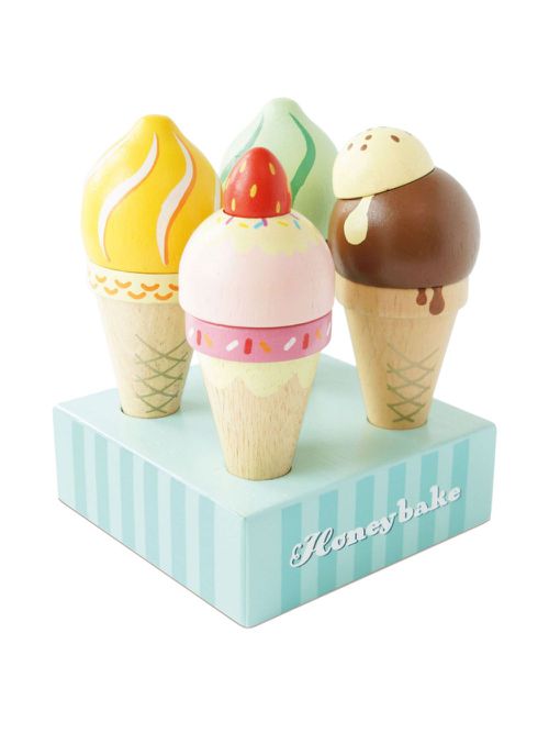 LE TOY VAN 키즈 Ice Cream Cones set - Blue TV328MULTICOLOURED