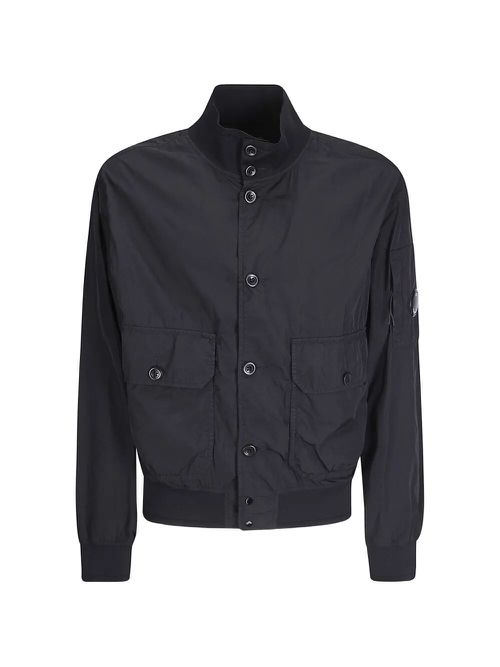 C. P. Company `Chrome-R` Button Bomber Jacket