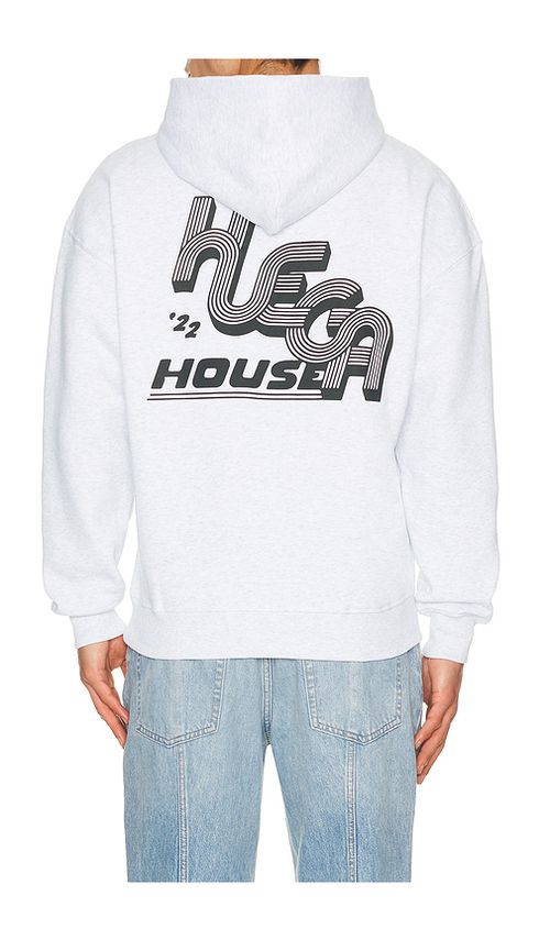 Huega House Track Hoodie in Grey. L. Also in S, M, XL/1X