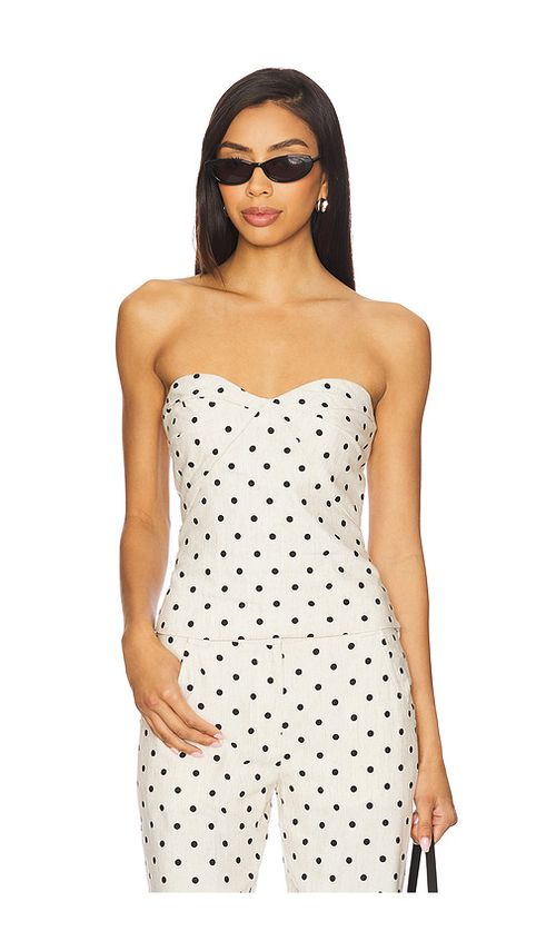 Amanda Uprichard Soho Top in Beige. - XS also in S, M