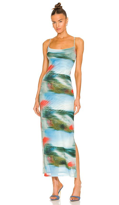 Miaou Thais Dress in Motion Blue. S also in
