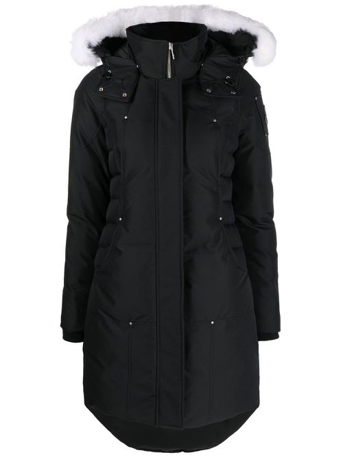 W CLOUD PARKA SH BLK W/NAT SH PARKA "Blk W/Nat Sh" - 1001 BLK W/NAT S