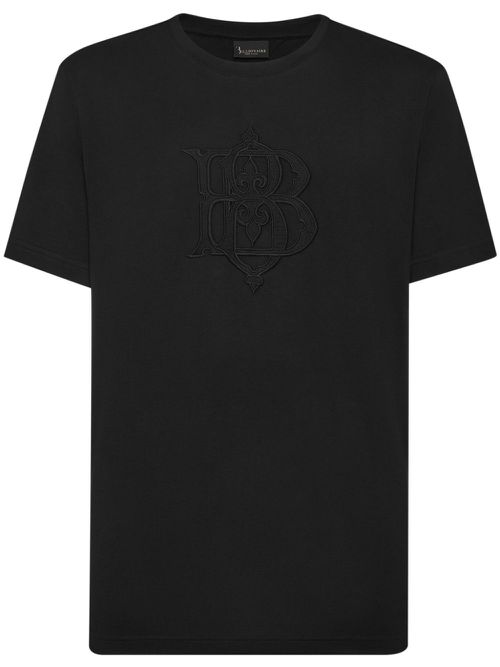 Logo-print cotton T-shirt - Black
