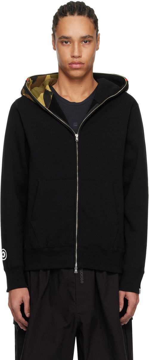 BAPE Black 1st Shark Full Zip Hoodie