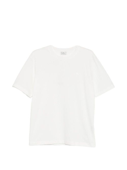 Cotton Crew Neck T-Shirt — White